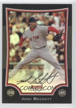 2009 Bowman Chrome - [Base] - Refractor #20 - Josh Beckett