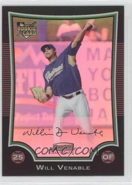 2009 Bowman Chrome - [Base] - Refractor #218 - Will Venable