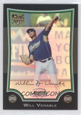 2009 Bowman Chrome - [Base] - Refractor #218 - Will Venable