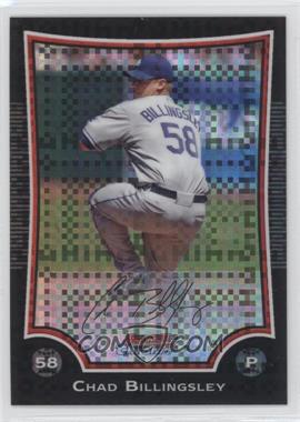 2009 Bowman Chrome - [Base] - X-Fractor #170 - Chad Billingsley /250