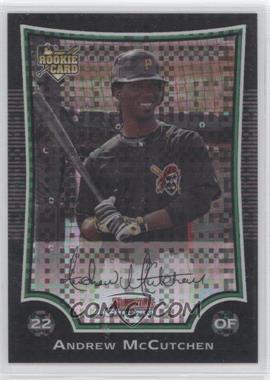 2009 Bowman Chrome - [Base] - X-Fractor #178 - Andrew McCutchen /250