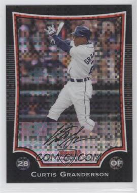 2009 Bowman Chrome - [Base] - X-Fractor #26 - Curtis Granderson /250