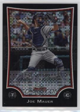 2009 Bowman Chrome - [Base] - X-Fractor #98 - Joe Mauer /250