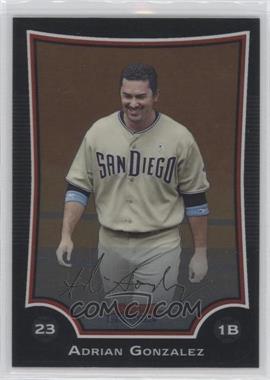 2009 Bowman Chrome - [Base] #177 - Adrian Gonzalez