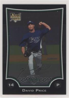 2009 Bowman Chrome - [Base] #213 - David Price