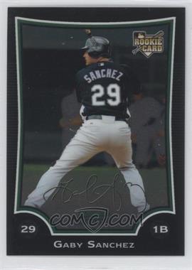 2009 Bowman Chrome - [Base] #215 - Gaby Sanchez