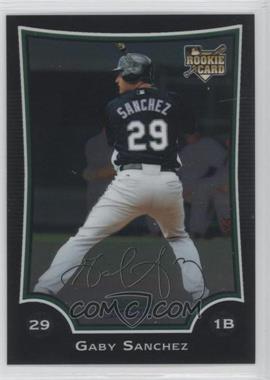 2009 Bowman Chrome - [Base] #215 - Gaby Sanchez