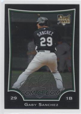 2009 Bowman Chrome - [Base] #215 - Gaby Sanchez