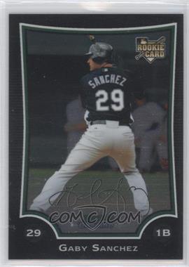 2009 Bowman Chrome - [Base] #215 - Gaby Sanchez