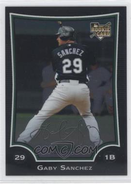 2009 Bowman Chrome - [Base] #215 - Gaby Sanchez