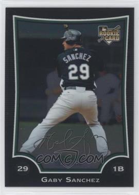 2009 Bowman Chrome - [Base] #215 - Gaby Sanchez