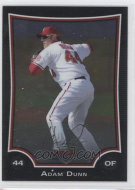 2009 Bowman Chrome - [Base] #24 - Adam Dunn