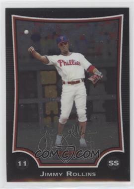 2009 Bowman Chrome - [Base] #6 - Jimmy Rollins [EX to NM]