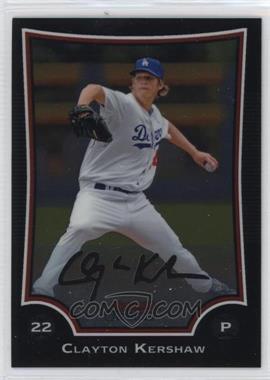 2009 Bowman Chrome - [Base] #72 - Clayton Kershaw