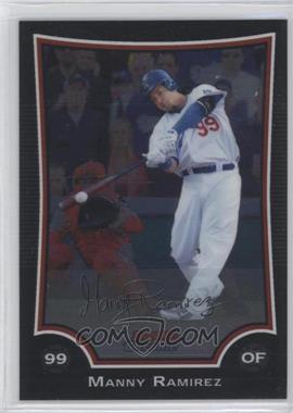 2009 Bowman Chrome - [Base] #8 - Manny Ramirez