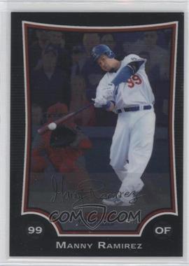 2009 Bowman Chrome - [Base] #8 - Manny Ramirez