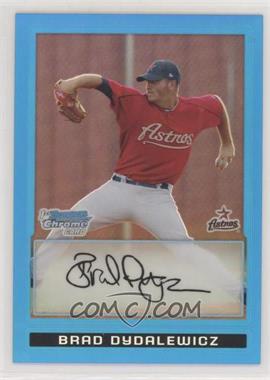 2009 Bowman Chrome - Prospects - Blue Refractor #BCP142 - Brad Dydalewicz /150