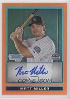 Matt Miller #/25