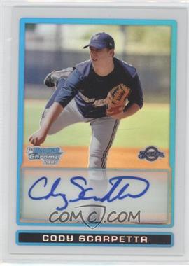 2009 Bowman Chrome - Prospects - Refractor #BCP107 - Cody Scarpetta /500