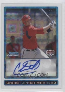 2009 Bowman Chrome - Prospects - X-Fractor #BCP100 - Christopher Marrero /250