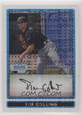 2009 Bowman Chrome - Prospects - X-Fractor #BCP134 - Tim Collins /250