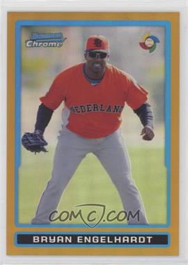 2009 Bowman Chrome - WBC Prospects - Gold Refractor #BCW42 - Bryan Engelhardt /50