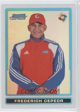 2009 Bowman Chrome - WBC Prospects - Refractor #BCW55 - Frederich Cepeda /500