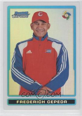 2009 Bowman Chrome - WBC Prospects - Refractor #BCW55 - Frederich Cepeda /500