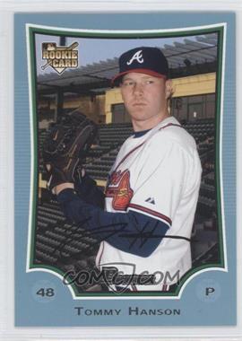 2009 Bowman Draft Picks & Prospects - [Base] - Blue #BDP1 - Tommy Hanson /399