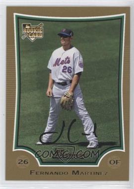 2009 Bowman Draft Picks & Prospects - [Base] - Gold #BDP55 - Fernando Martinez