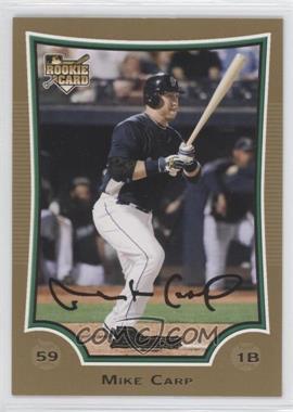 2009 Bowman Draft Picks & Prospects - [Base] - Gold #BDP9 - Mike Carp