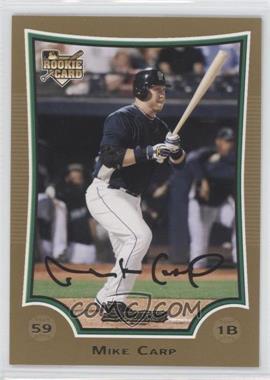 2009 Bowman Draft Picks & Prospects - [Base] - Gold #BDP9 - Mike Carp