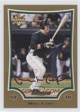 2009 Bowman Draft Picks & Prospects - [Base] - Gold #BDP9 - Mike Carp