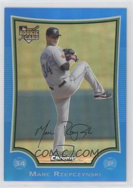 2009 Bowman Draft Picks & Prospects - Chrome - Blue Refractor #BDP28 - Marc Rzepczynski /99