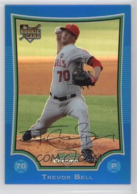 2009 Bowman Draft Picks & Prospects - Chrome - Blue Refractor #BDP3 - Trevor Bell /99