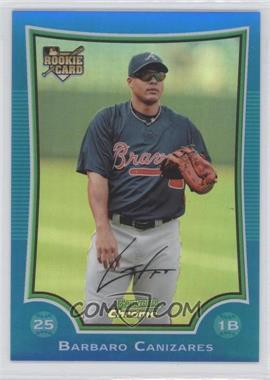 2009 Bowman Draft Picks & Prospects - Chrome - Blue Refractor #BDP30 - Barbaro Canizares /99