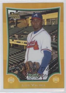 2009 Bowman Draft Picks & Prospects - Chrome - Gold Refractor #BDP25 - Luis Valdez /50 [EX to NM]