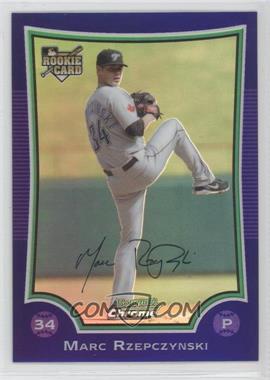 2009 Bowman Draft Picks & Prospects - Chrome - Purple Refractor #BDP28 - Marc Rzepczynski