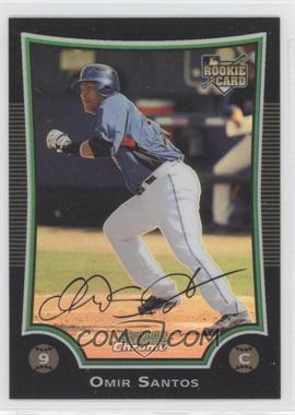 2009 Bowman Draft Picks & Prospects - Chrome - Refractor #BDP42 - Omir Santos