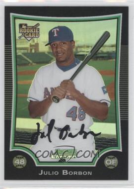 2009 Bowman Draft Picks & Prospects - Chrome - Refractor #BDP49 - Julio Borbon