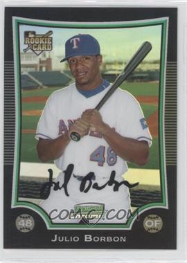 2009 Bowman Draft Picks & Prospects - Chrome - Refractor #BDP49 - Julio Borbon