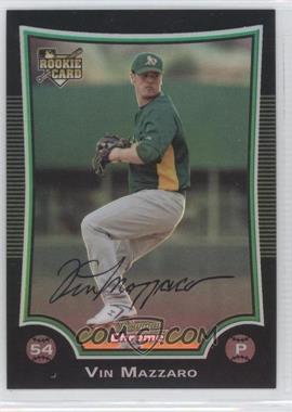 2009 Bowman Draft Picks & Prospects - Chrome - Refractor #BDP53 - Vin Mazzaro