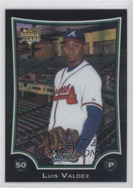 2009 Bowman Draft Picks & Prospects - Chrome - X-Fractor #BDP25 - Luis Valdez /199