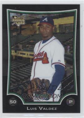 2009 Bowman Draft Picks & Prospects - Chrome - X-Fractor #BDP25 - Luis Valdez /199