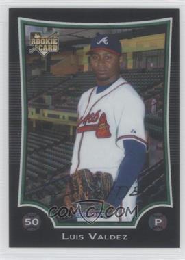 2009 Bowman Draft Picks & Prospects - Chrome - X-Fractor #BDP25 - Luis Valdez /199