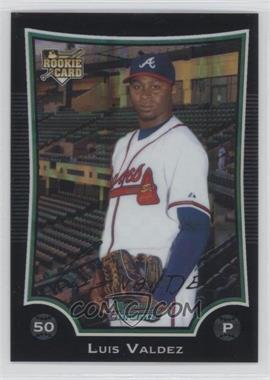 2009 Bowman Draft Picks & Prospects - Chrome - X-Fractor #BDP25 - Luis Valdez /199