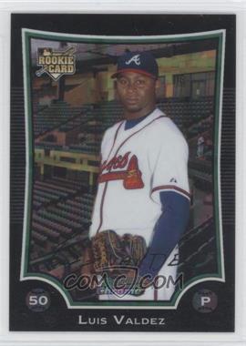 2009 Bowman Draft Picks & Prospects - Chrome - X-Fractor #BDP25 - Luis Valdez /199