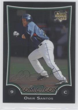 2009 Bowman Draft Picks & Prospects - Chrome #BDP42 - Omir Santos