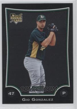 2009 Bowman Draft Picks & Prospects - Chrome #BDP52 - Gio Gonzalez