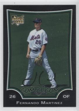 2009 Bowman Draft Picks & Prospects - Chrome #BDP55 - Fernando Martinez